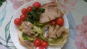 Завтрак по методу тарелки. Худеем вместе.