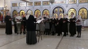 Выступление хора прп. Иоанна Дамаскина