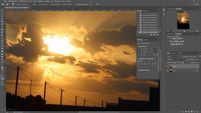 КАК УБРАТЬ ПРОВОДА С ФОТОГРАФИИ В ФОТОШОП смотреть онлайн