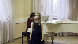 Долженко Полина - «Песенка птиц» Д. Кабалевский, Сл. А. Барто