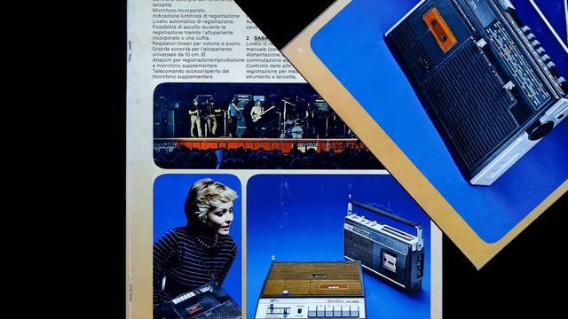 Saba TV HIFI RADIO  catalogo per il mercato italiano 1975