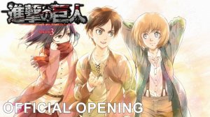 「Creditless」 1 опенинг Атака Титанов 3「4K 60fps」