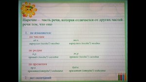 Русский язык 4 класс Наречие как часть речи_v720P