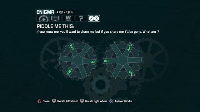 Batman: Return to Arkham - Arkham City The Enigma Machine