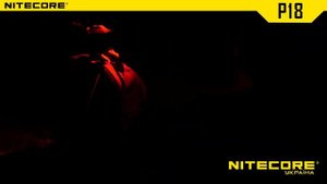 Nitecore P18 - futuristic tactical flashlight