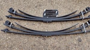 Усиленные рессоры Газель номер 1136 с листом 15 мм и подрессорником