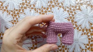 "Мишка амигуруми" 2 часть вязание крючком