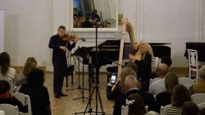 Франц Шуберт -Сонатина  для скрипки и ф-но  D—Dur Op 137( редакция для арфы А.Макаровой).