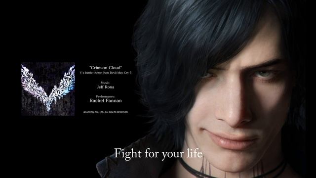 Full Song Official Lyrics Crimson Cloud V's battle theme from Devil May Cry 5 смотреть онлайн