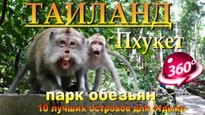 Парк обезьян Пхукет. Monkey Park Phuket. 10 лучших островов для отдыха. #сезонконтентаRUTUBE