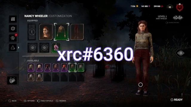 (NEW DISCORD @xrc6360) DEAD BY DAYLIGHT STRANGER THINGS DLC ALL COSMETICS STEVE NANCY DEMOGORON