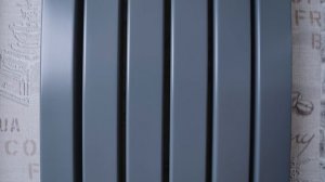 Вертикальный дизайнерский радиатор Steel V 60x30