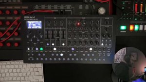 Roland SH-4D session