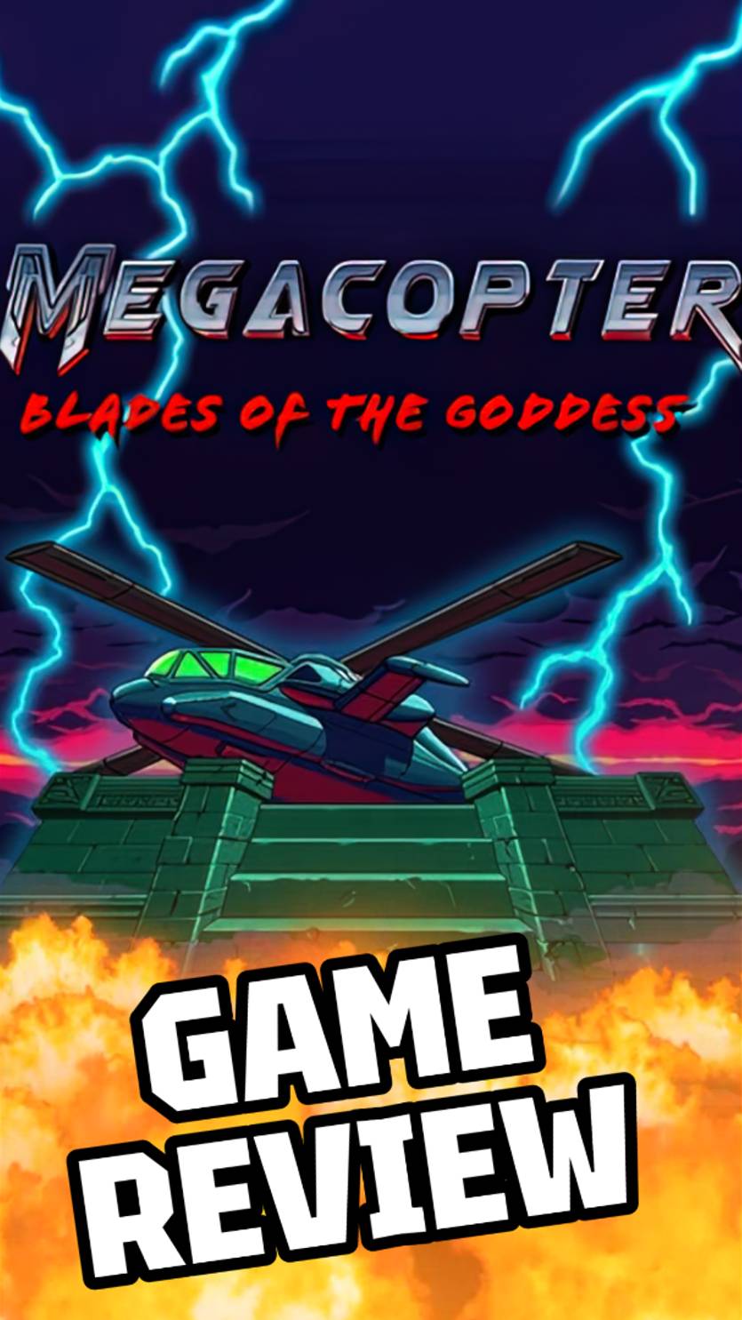 CHOPPER SHOOTEMUP | MEGACOPTER: BLADES OF THE GODDESS, GAME REVIEW #megacopter #gamereview