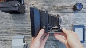 Немецкая фотокамера AGFA STANDARD с форматом кадра 6х9