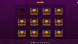 Открытие 3 сундуков за 5 ключей