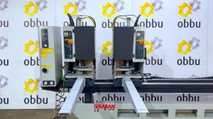 KABAN BB 2030 Двухголовочный сварочный станок для производства окон из ПВХ— OBBU.RU