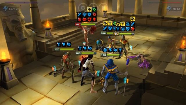 The battle against Ramesses in the Powerslave Dungeon смотреть онлайн