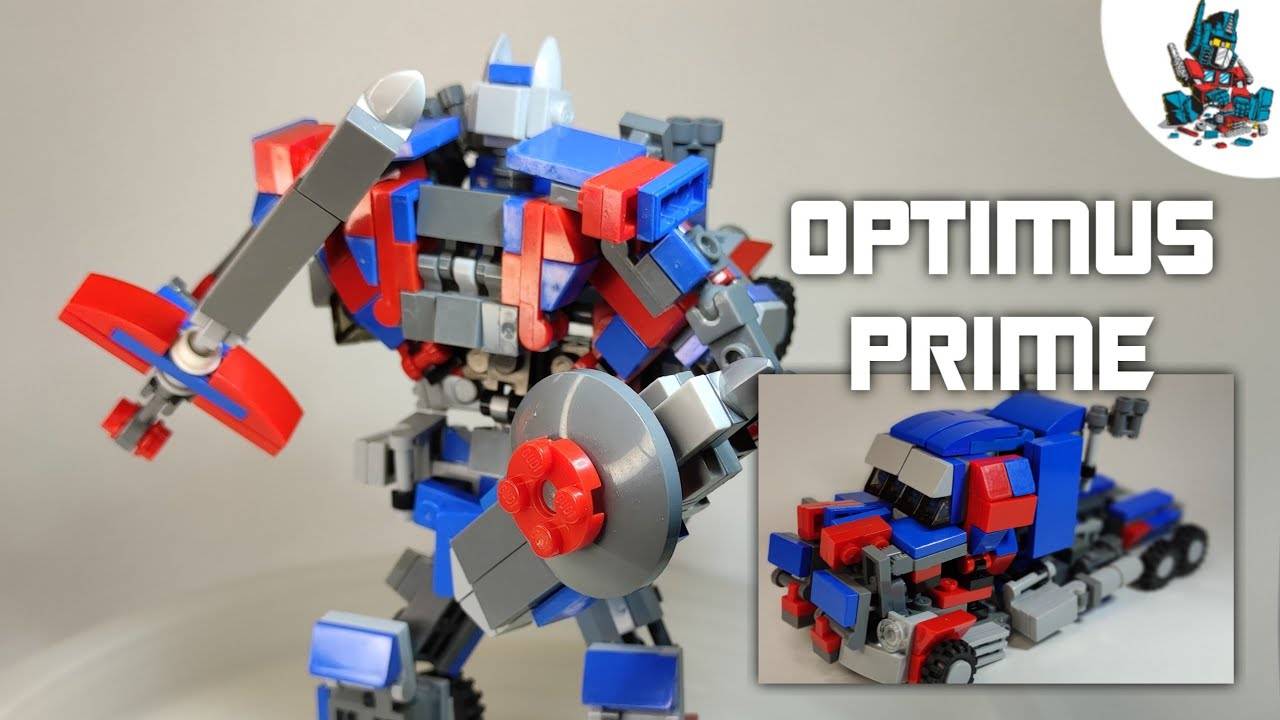 [5]ОБЗОР И ТРАНСФОРМАЦИЯ БОЛЬШОГО ОПТИМУСА ПРАЙМА ИЗ ЛЕГО!~TRANSFORMERS THE LAST KNIGHT смотреть онлайн