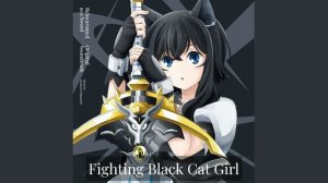 Reincarnated as a Sword - Fighting Black Cat Girl