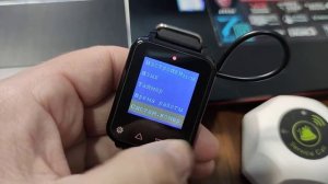 Часы пейджер официанта сенсорные водонепроницаемые ARHIS.PRO DT-1. Как настроить часы официанта?
