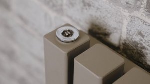 Вертикальный дизайн радиатор Steel V 40x40