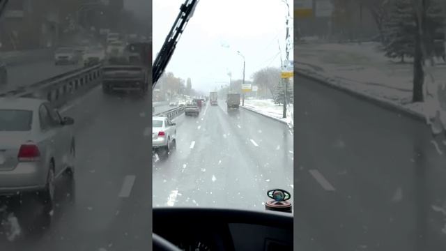 Метель в Нижнем Новгороде октябрь 2024