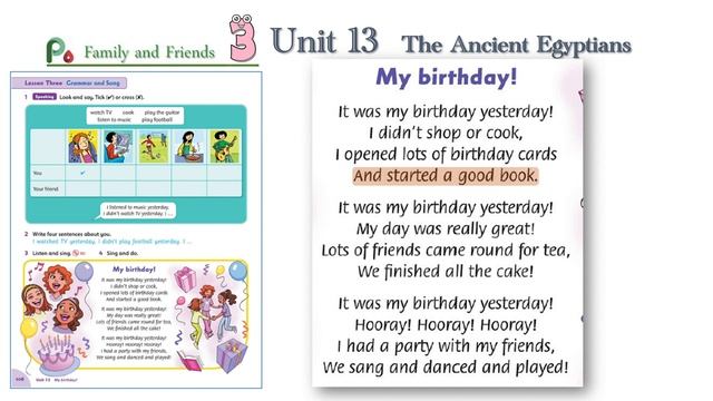 FF3 Unit 13 Song