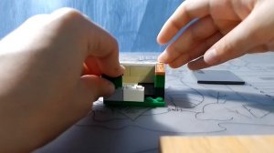 кнопка из лего