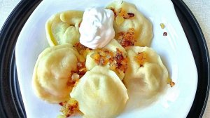 Рецепт вареников с картошкой Правильное тесто и начинка Это просто приготовить