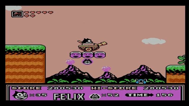 Денди nes Felix the cat