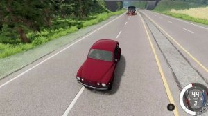 BeamNG.drive -НЕОБЫЧНАЯ ПОЛИЦЕЙСКАЯ ПОГОНЯ ОТ КОПОВ