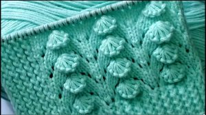 БОЖЕ МОЙ! Как красиво! ОБЪЕМНЫЙ узор спицами