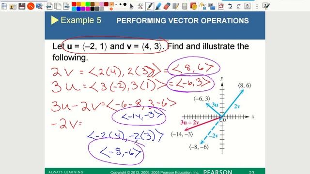 MAT 182 Trigonometry 7.4 Vectors, Operations, and the Dot Product смотреть онлайн
