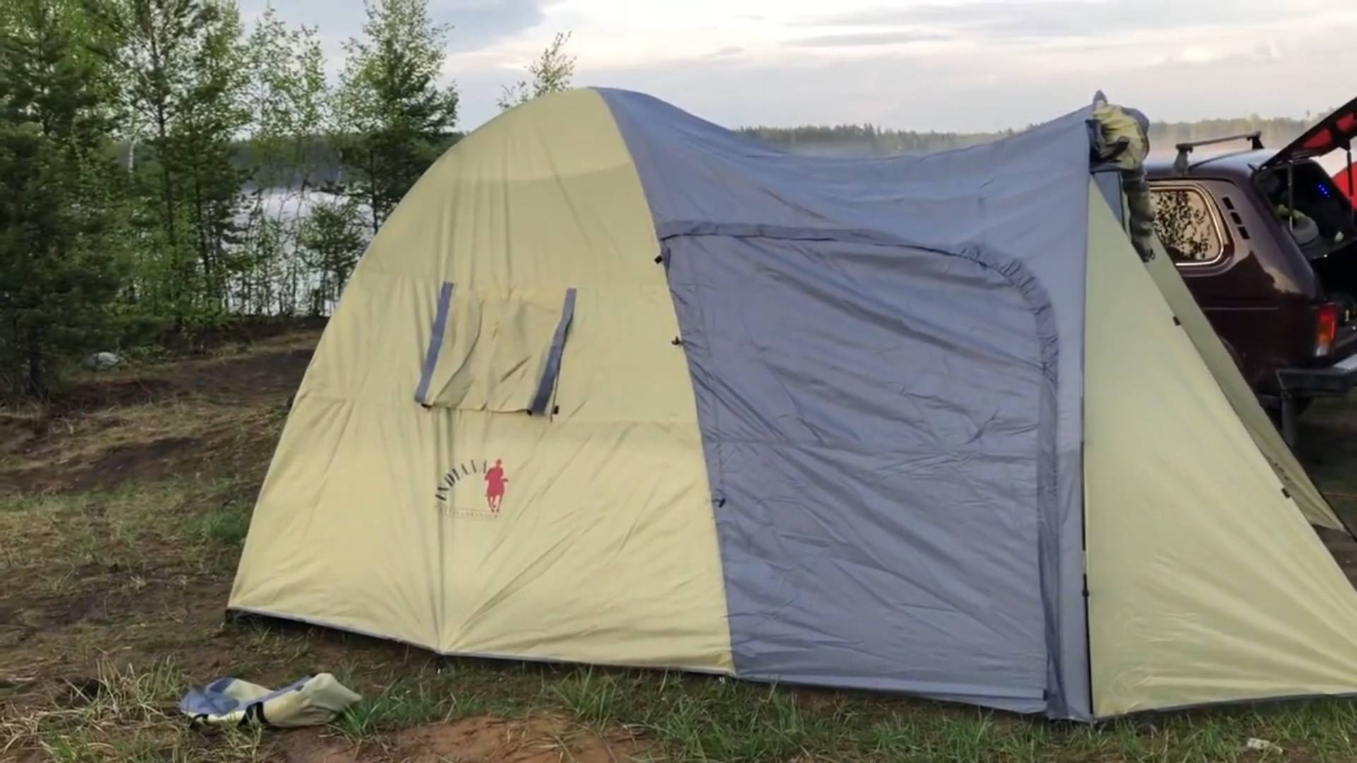 Туристическая палатка INDIANA Peak 4. Честный обзор! смотреть онлайн