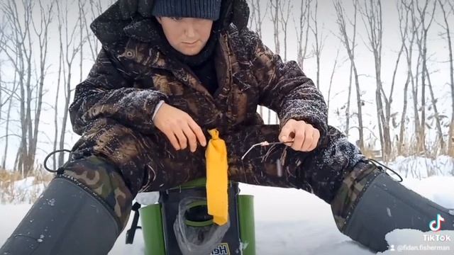 Ловля на мормышку зимой🎣