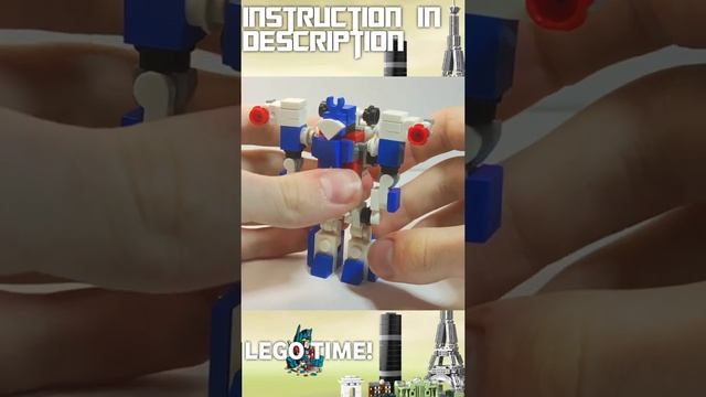 Transformer Ultra Magnus g1 in lego !-lego transformers #shorts