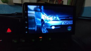 Анимация включения магнитолы Chevrolet Niva