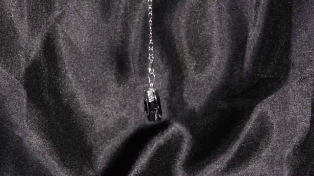 Подвеска из шерла (необработанный в гальванической оправе)