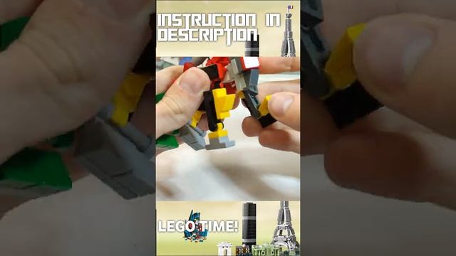 Mini Devastator in lego!-lego transformers #shorts