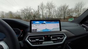 Получил новый BMW iX3 2024го года.