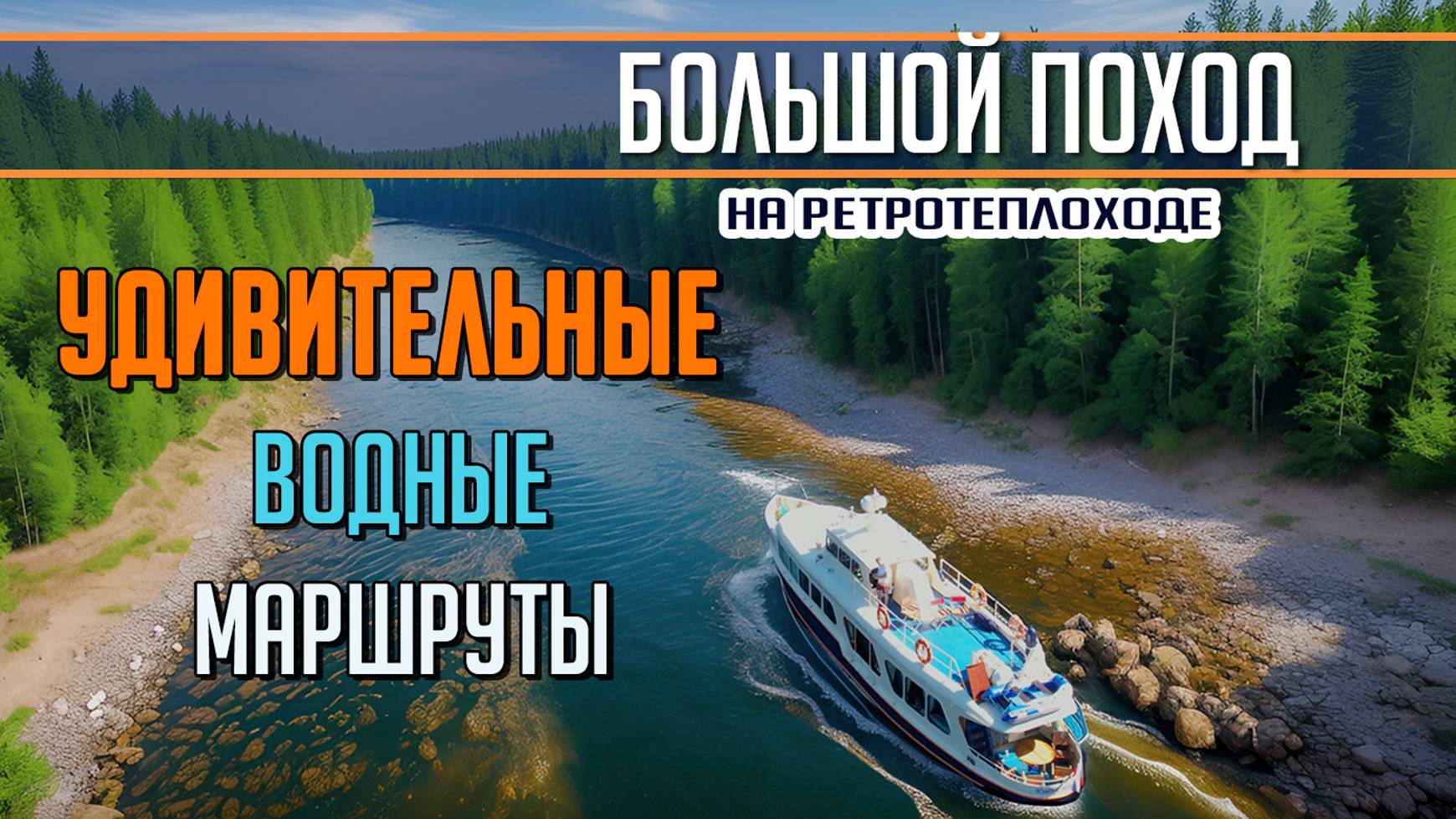 Самый НЕОБЫЧНЫЙ маршрут по КАНАЛАМ вокруг ЛАДОГИ и их ТАЙНЫ.Большой поход на т/х Политрук Бочаров #5 смотреть онлайн