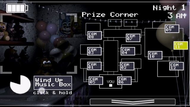 Это фнаф 2