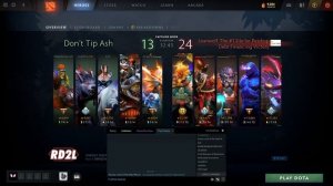 RD2L Div 4 Masters Loanwolf 1 : 0 Don't Tip Ash