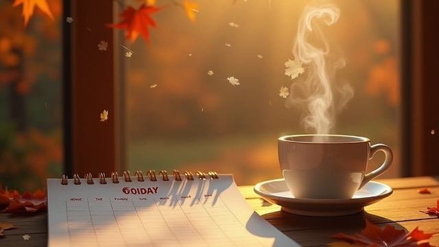 спокойная осенняя музыка.