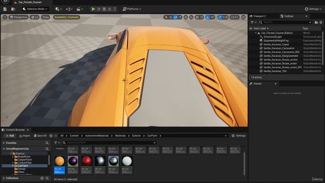 2.1 Importing and Texturing the Car