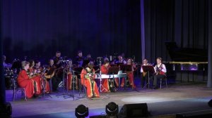 М.Жарр-А.Цыганков Тема Лары. Оркестр "Россияне". Солистка Анна Семишова.