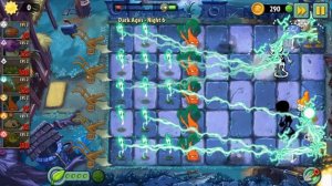 Прохождение Растения против зомби 2, Тёмные века, 6-я ночь