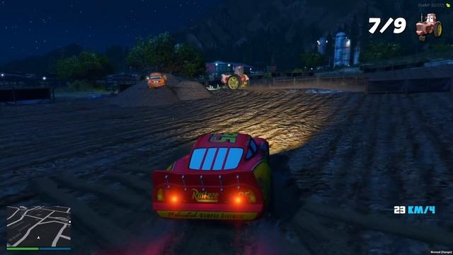 НАШЁЛ ОГРОМНОГО БУЛЬДОЗЕРА ЧУИ ИЗ ТАЧЕК И РАЗБУДИЛ ЕГО  ГТА 5 МОДЫ МУРКА