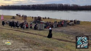 Реконструкция сражения в Омске прямо сейчас... Исторический фестиваль «Подвиг 1612» в Омске.